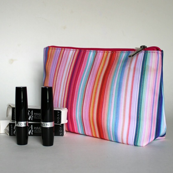 3pcs - 2 🆕Avon lipstick & 1 NWOT Clinique Bag - Picture 3 of 7